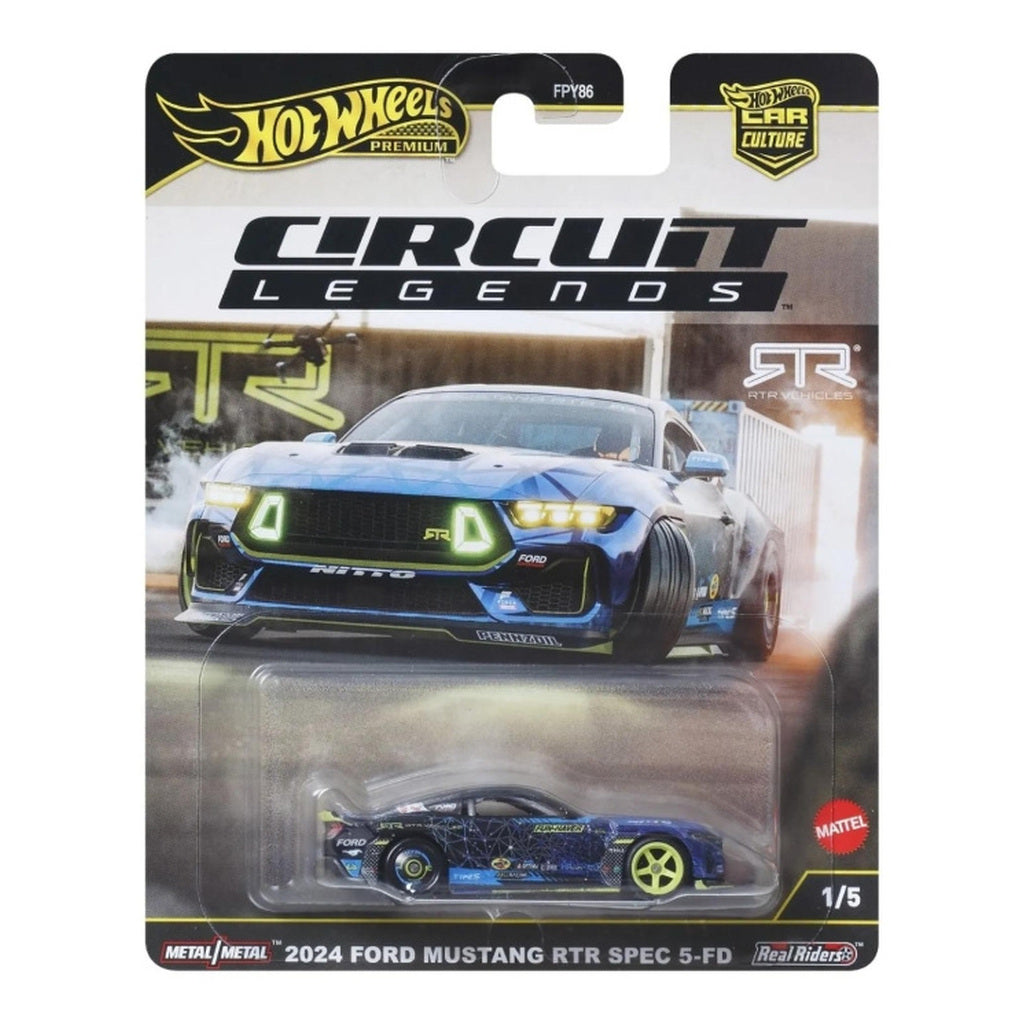Hot Wheels Premium Circuit Legends Set