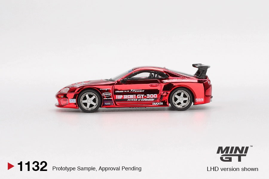 MiniGT #1132 Toyota Supra (A80) Top Secret GT-300 (2014)