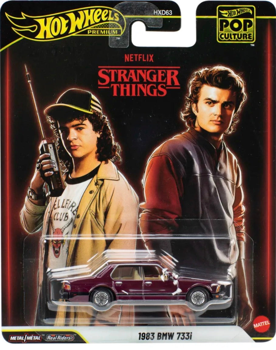 Hot Wheels Stranger Things BMW 1983 733i