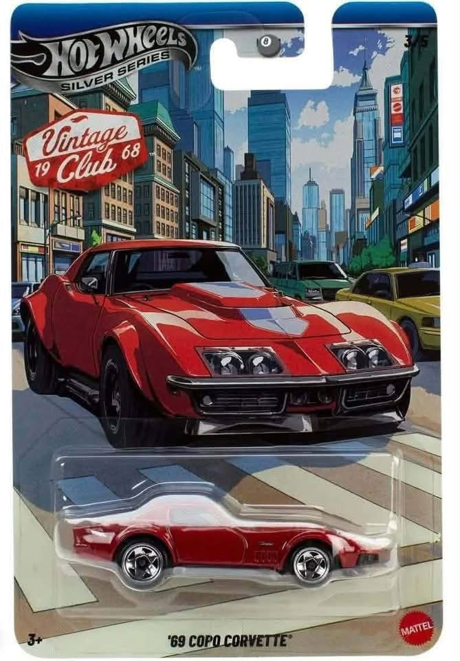 Hot Wheels Silver Series Vintage Club 1968 Preorder