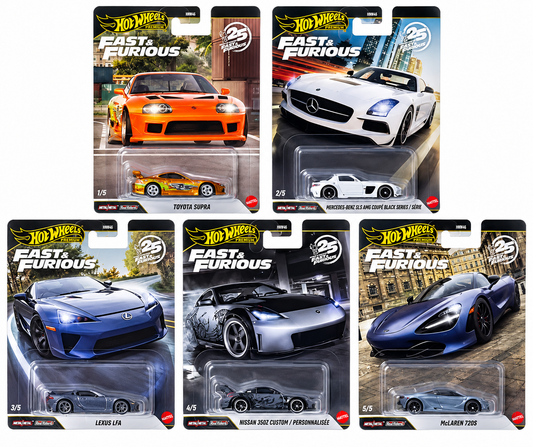 Hot Wheels Premium Fast & Furious – Mix 4R 2026 Box