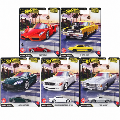 Hot Wheels Premium Boulevard Set #156–160 (2026)