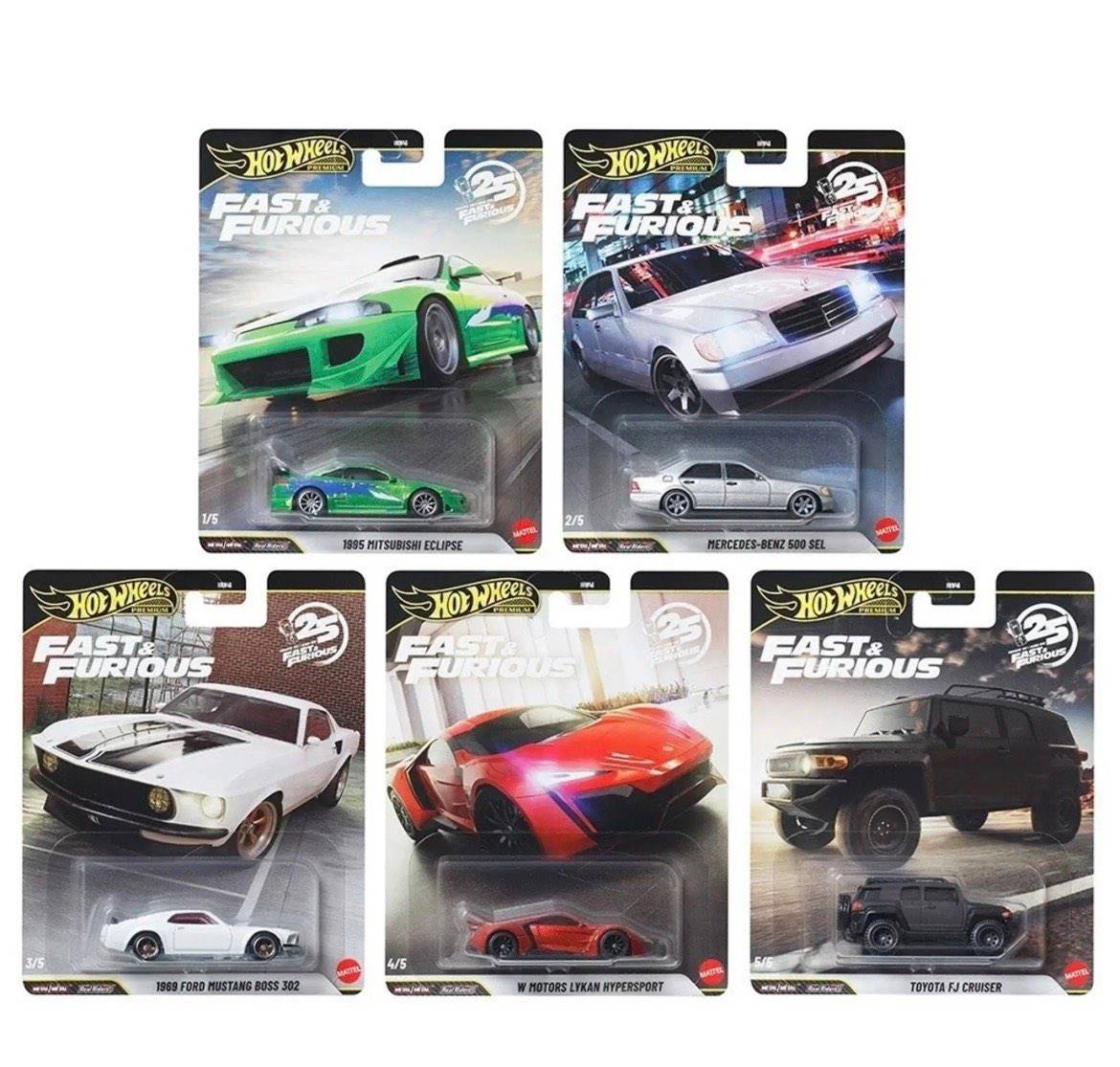Hot Wheels Premium Fast & Furious 2026 Mix 1