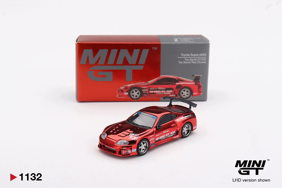 MiniGT #1132 Toyota Supra (A80) Top Secret GT-300 (2014)