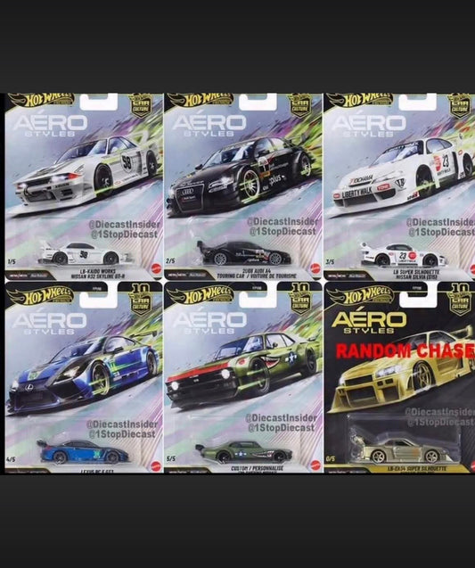 Hot Wheels Aero Styles Box Preorder