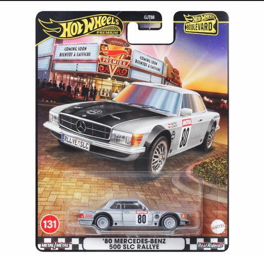 Hot Wheels Premium Boulevard #131 – ’80 Mercedes-Benz 500 SLC Rallye