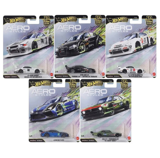 Hot Wheels Aero Styles Set