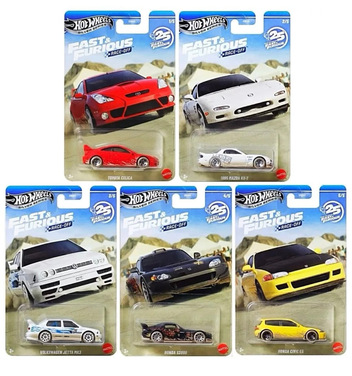 Hot Wheels Silver Series Fast&Furious