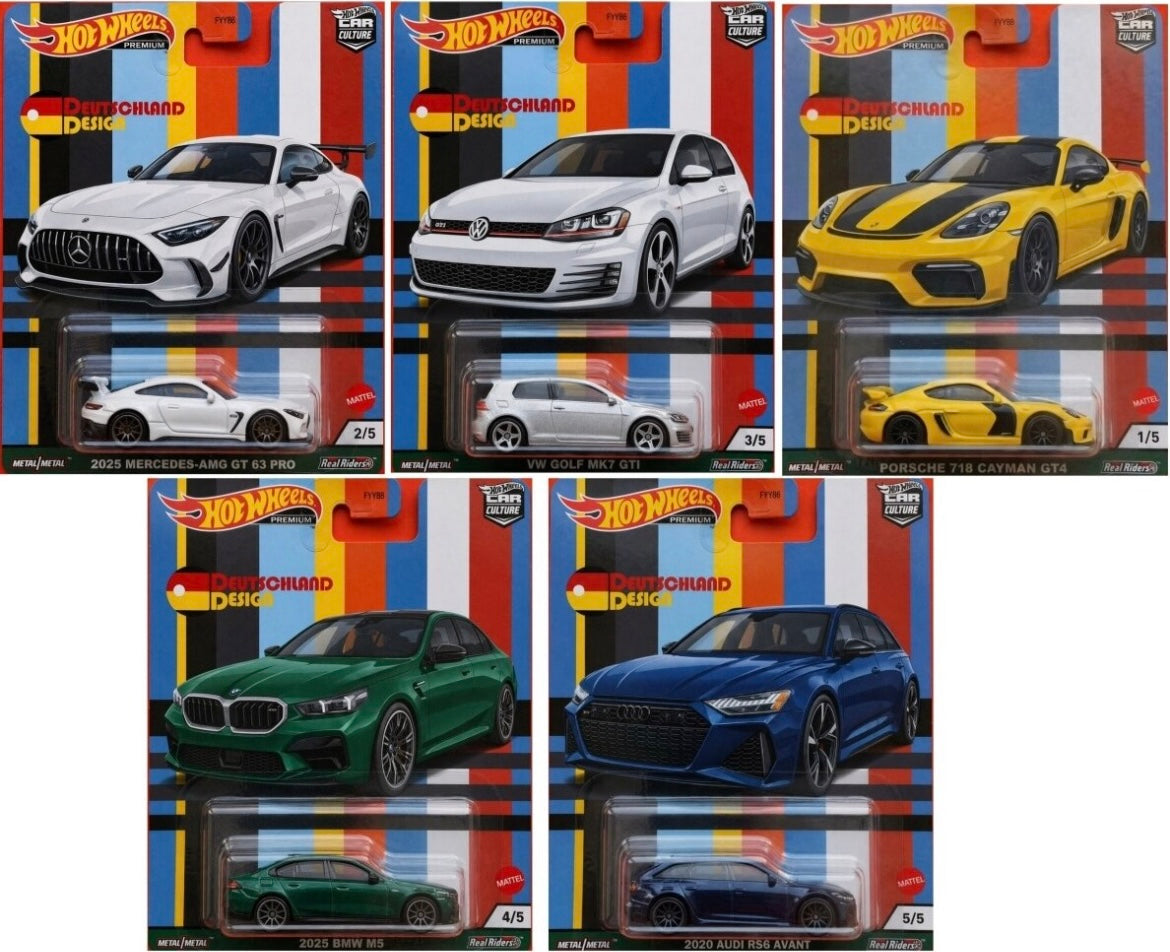 Hot Wheels Premium Deutschland Design Preorder (November/Dezember)