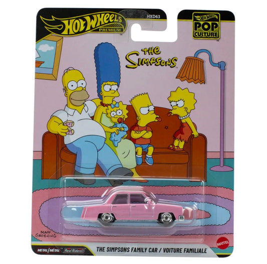 Hot Wheels Premium Pop Culture – The Simpsons Family Car