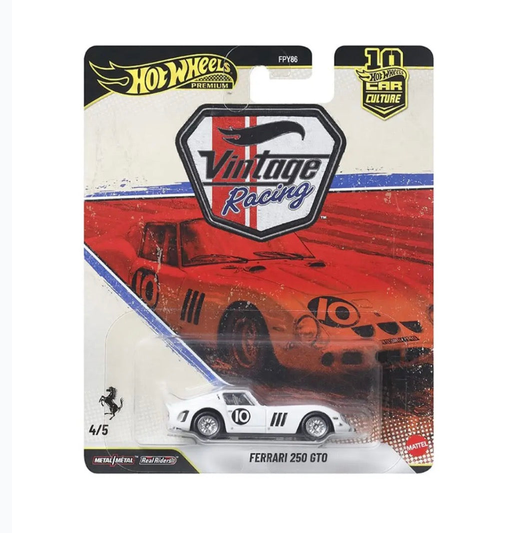 Hot Wheels Vintage Racing Ferrari 250 GTO