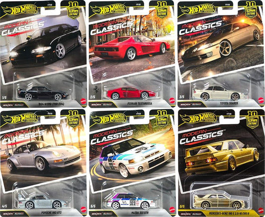 Hot Wheels Modern Clasics Box