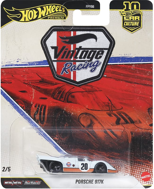 Hot Wheels Vintage Racing box