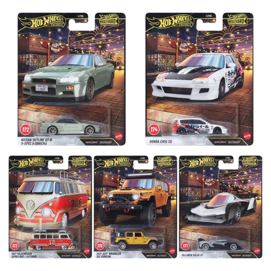 Hot Wheels Premium Boulevard – 2027 Mix 2 (171–175)