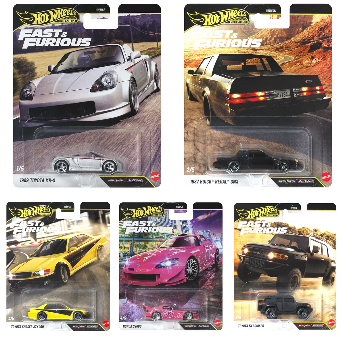 Hot Wheels Premium Fast & Furious