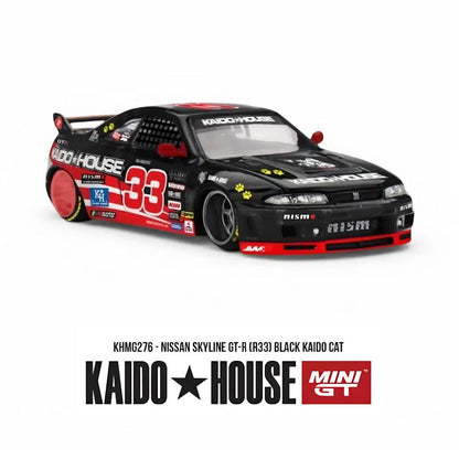 Kaido House Nissan Skyline GT-R R33 Black Kaido CAT