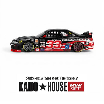 Kaido House Nissan Skyline GT-R R33 Black Kaido CAT