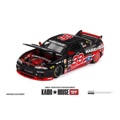Kaido House Nissan Skyline GT-R R33 Black Kaido CAT