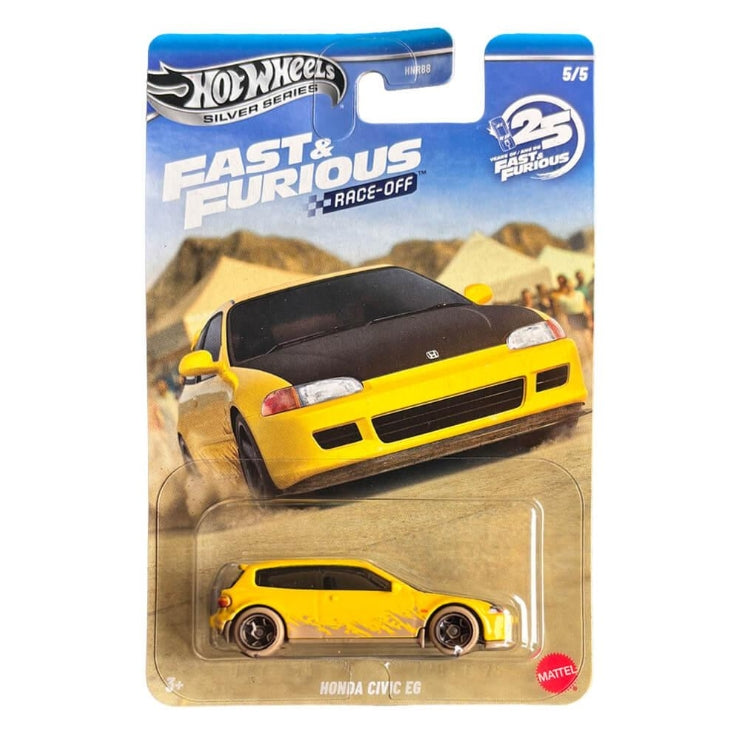 Hot Wheels Fast & Furious Race Off – Honda Civic EG #5/5 (JKX19)