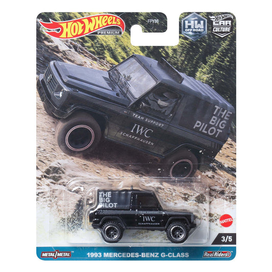 Hot Wheels Premium Car Culture – 1993 Mercedes-Benz G-Class „The Big Pilot“ (HKC72)